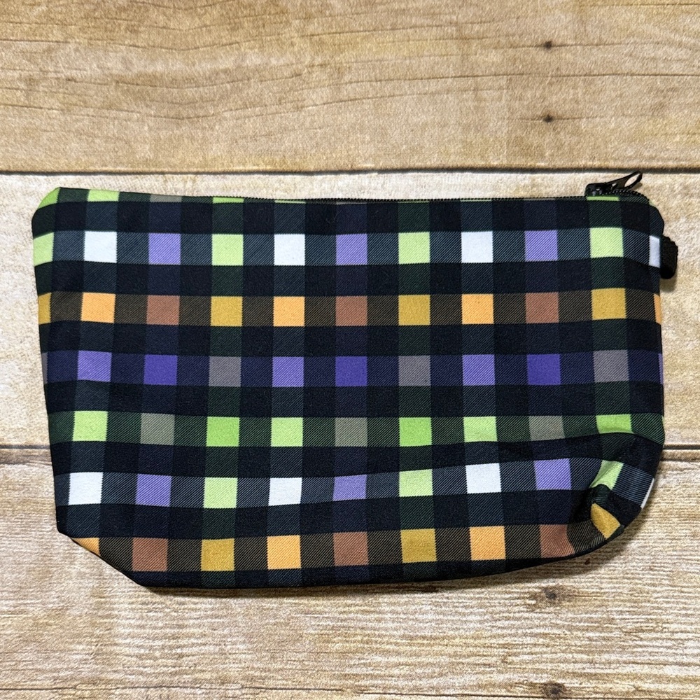 Plaid Multi-Color Pouch for All of the Things!!